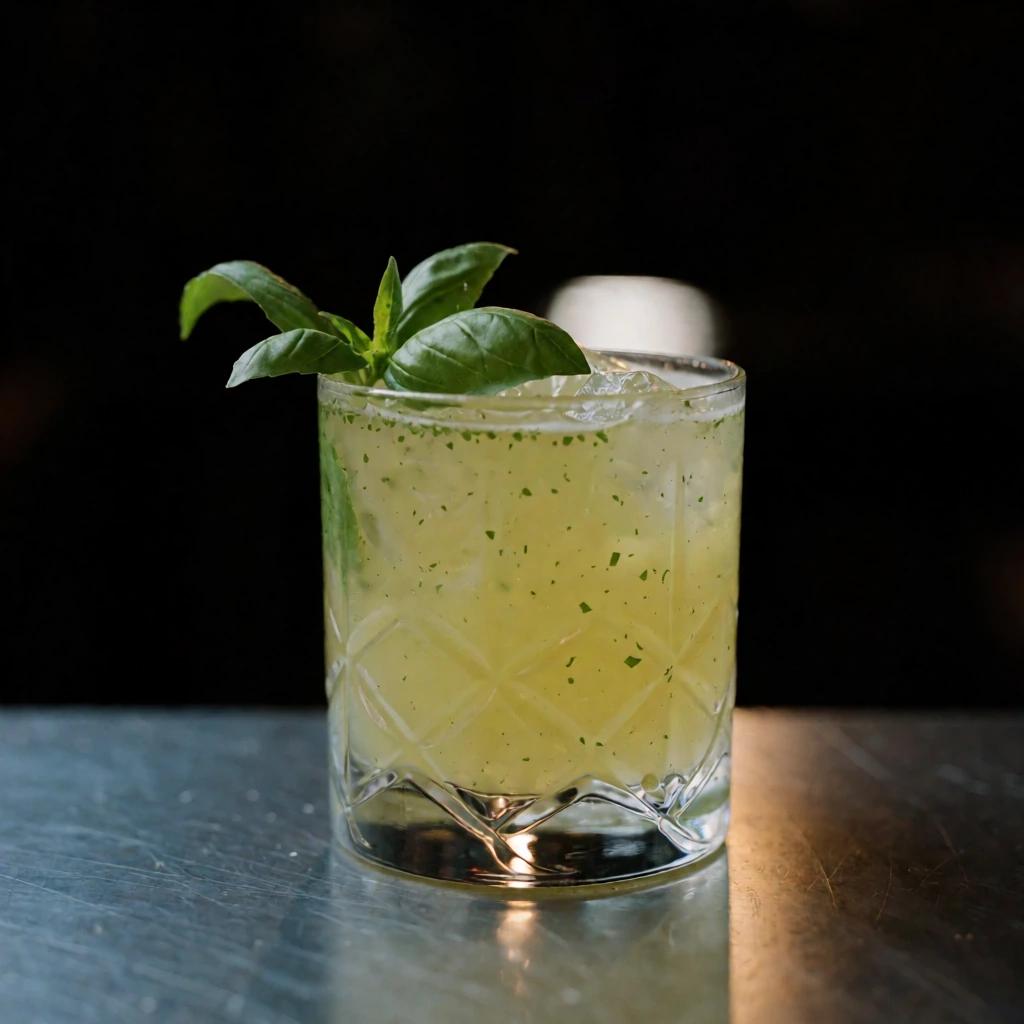 Gin Basil Smash
